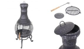 Cast Iron Garden Chiminea