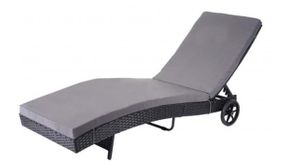 Marseilles Sun Lounger with Wheels