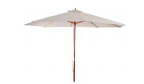 3m and 3.5m Wooden Circular Parasol