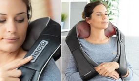 InnovaGoods Shiatsu Pro Massager Massaki 24W