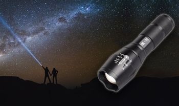 Extreme LED Flashlight - Lights Up Hundreds of Metres Away