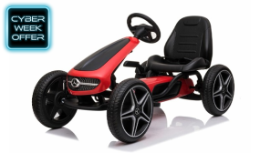 Black Friday Drop: Mercedes Benz Eva-Rubber Wheel Go Kart 