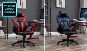 Detroit Gaming & Office Chair - Blue or Red